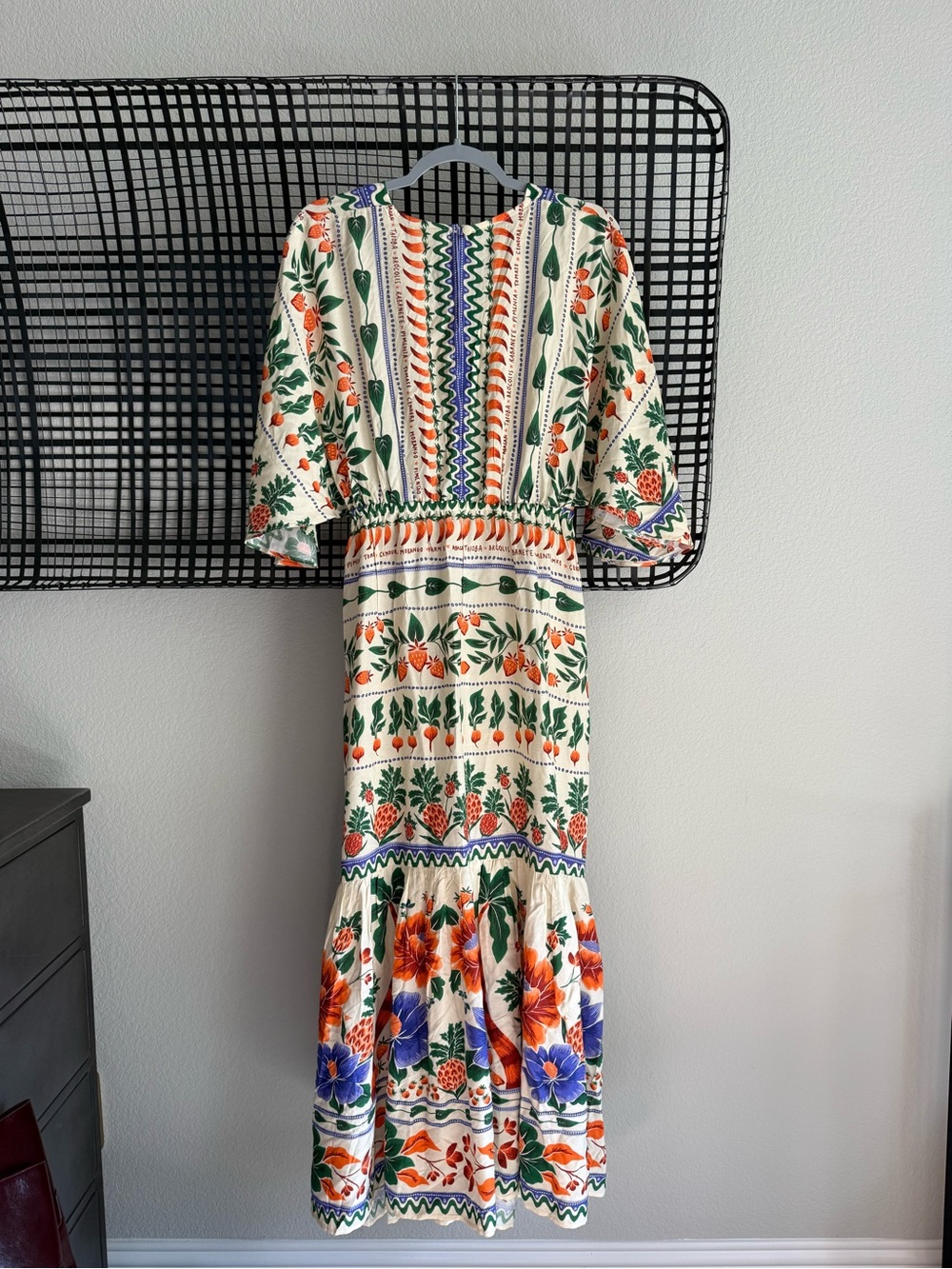 Farm Rio V-Neck Kaftan Maxi Dress - Picture 7 of 8